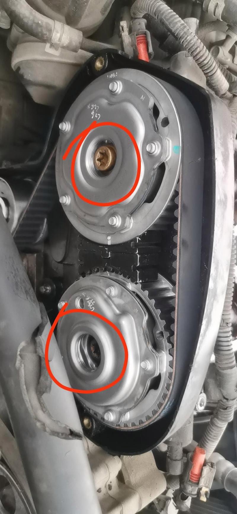 vvt正时轮如何安装?