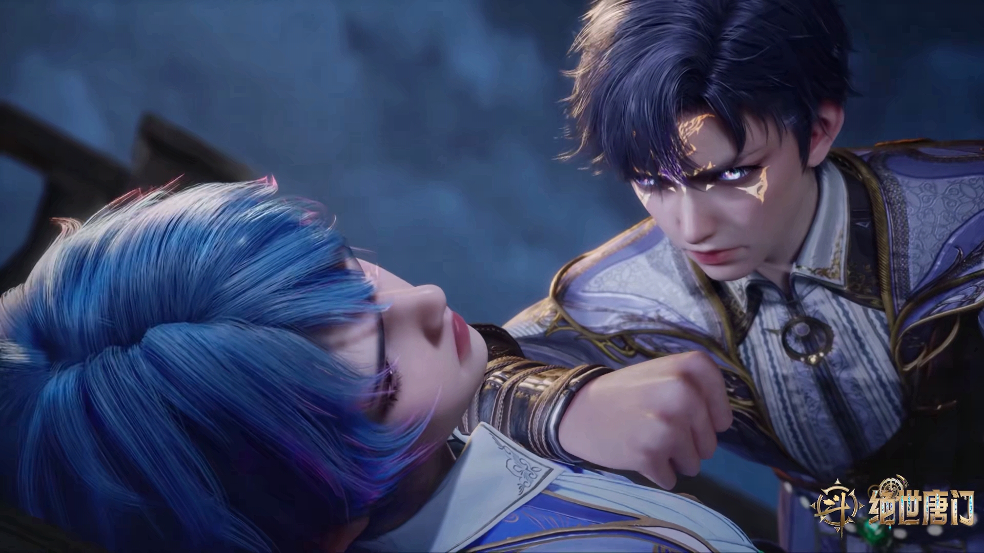 霍雨浩推倒王冬,手放的位置很刁钻,王冬女儿身险暴露