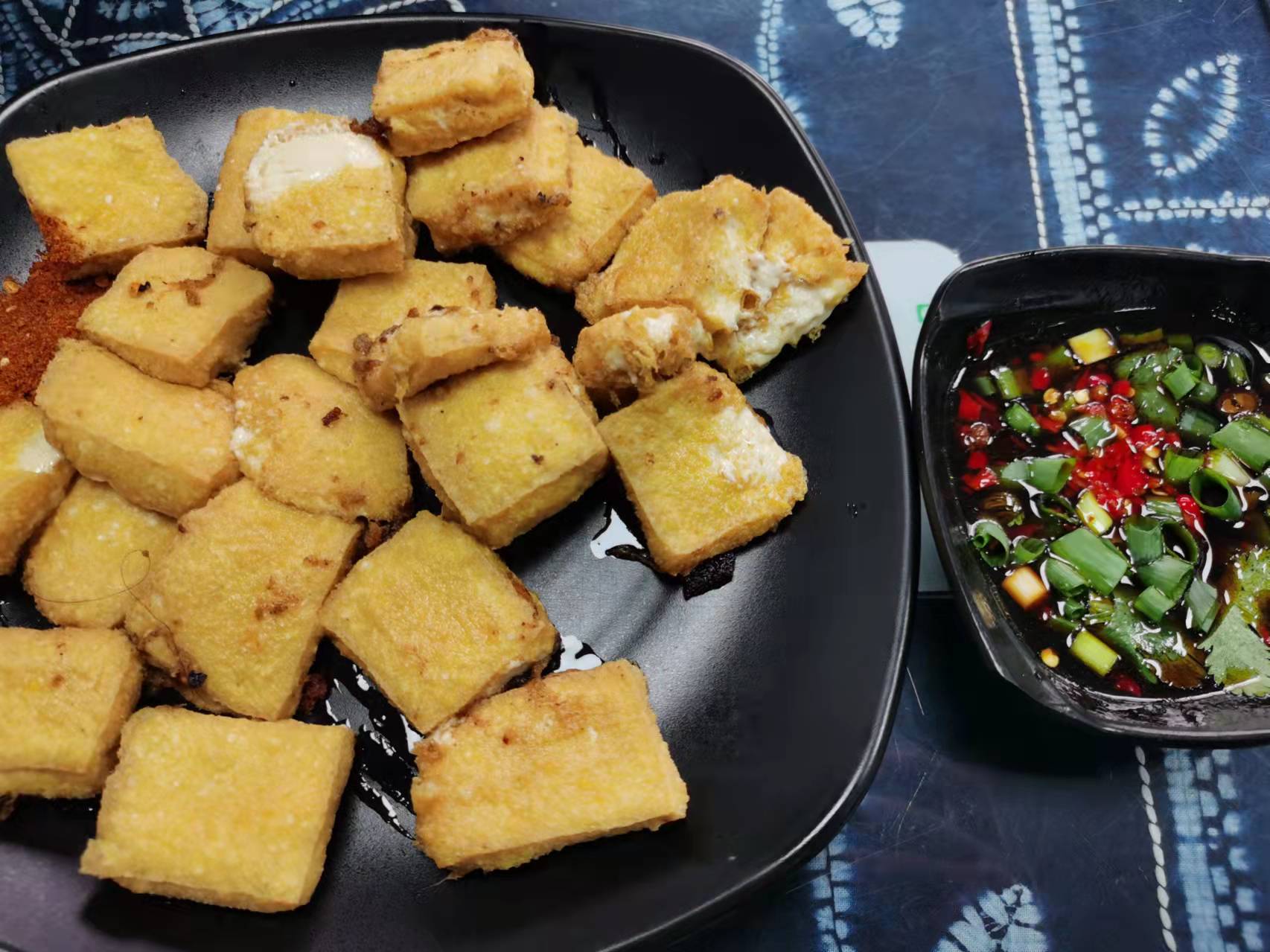 今日美食分享:包浆豆腐