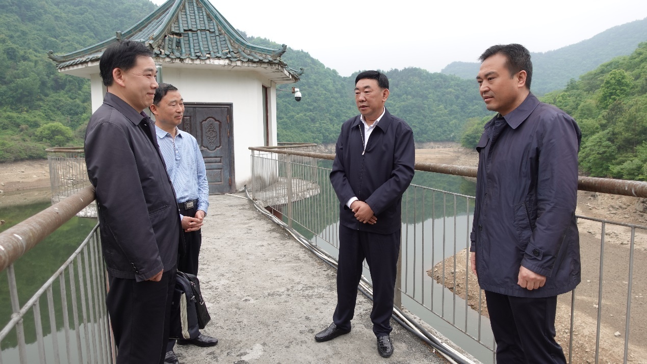 师利龙在检查督导防汛工作时强调:密切关注雨情水情 抓牢抓实汛前各项