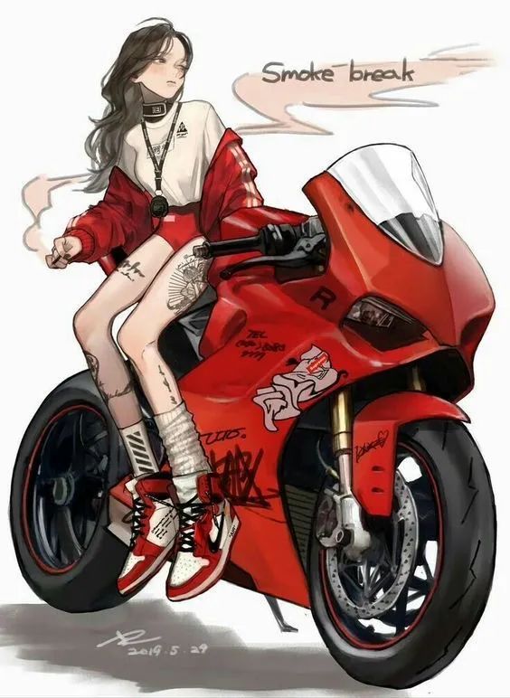 二次元机车|妹子喊你骑车(第254话)