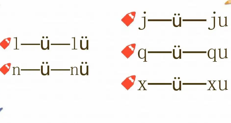 y和u为什么要去掉两点