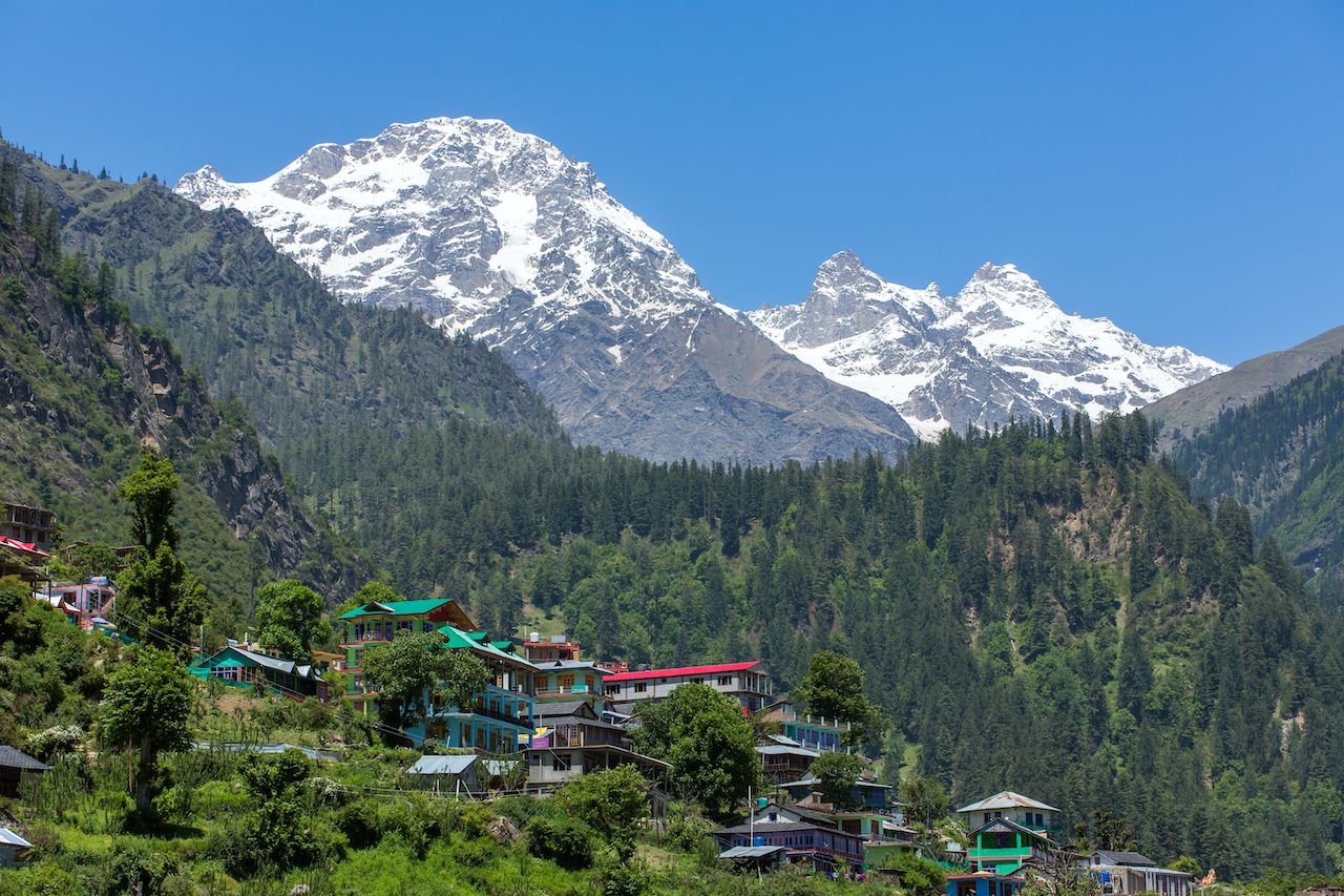 印度边境上的美丽山谷,自然景观风格多样,徒步旅行者的天堂