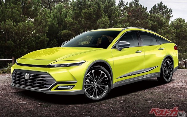 丰田全新皇冠假想图曝光 或将于2022年亮相