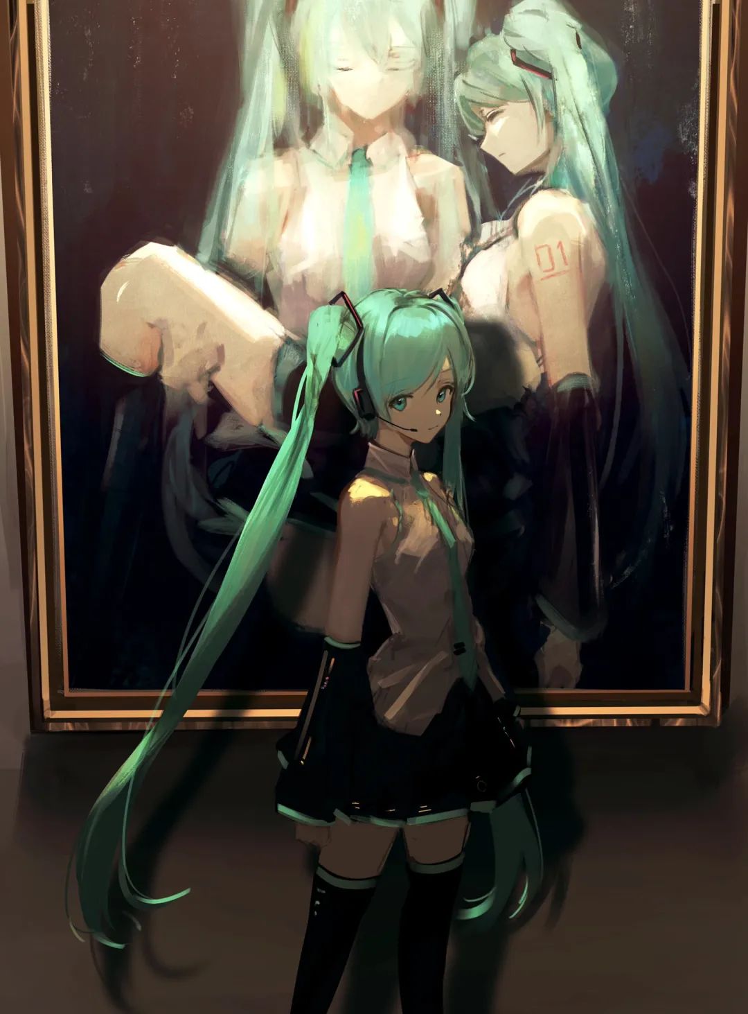 「分享壁紙」初音未來