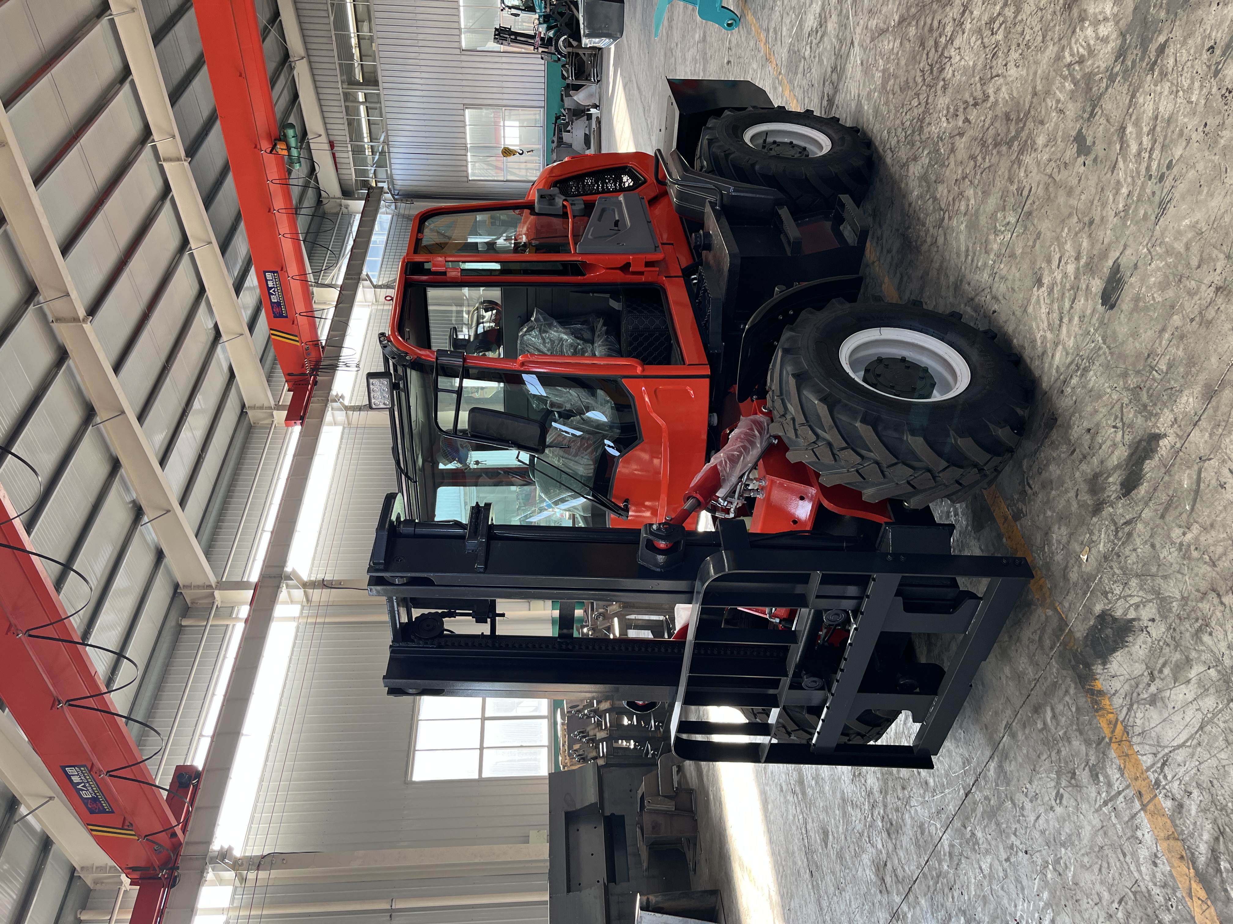 四驱越野叉车3吨5t内燃柴油装卸车升降起重铲柴油叉车