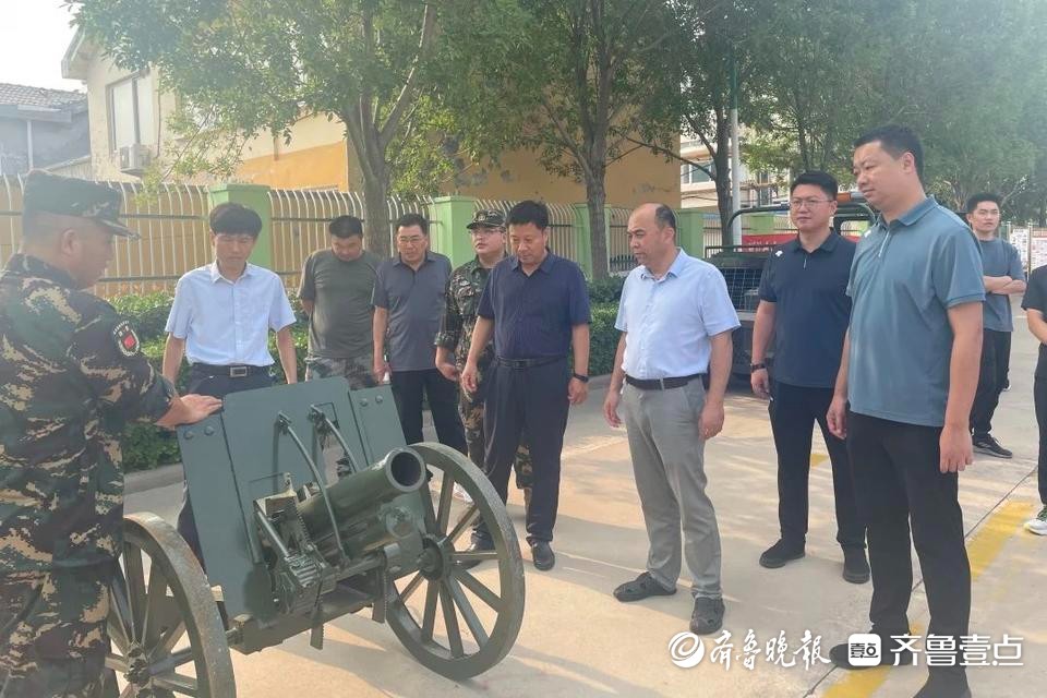 禹城市国防教育基地揭牌仪式在房寺镇举行