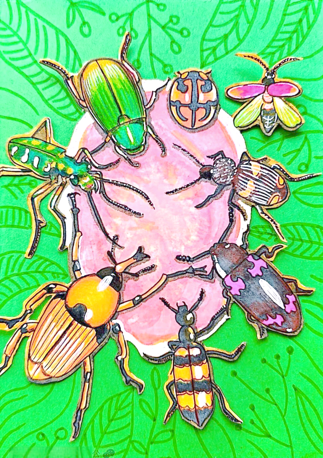 《昆虫记》春季绘画教程