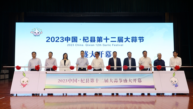 叫响"杞县大蒜"品牌 2023中国·杞县第十二届大蒜节开幕