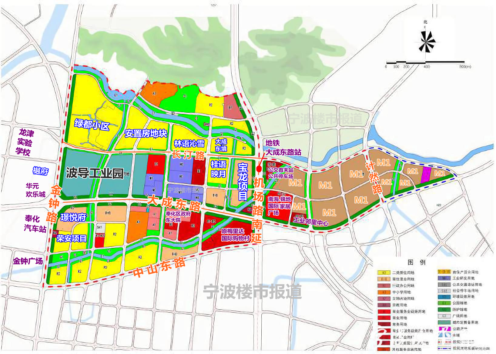 海曙区鄞奉板块规划图图片