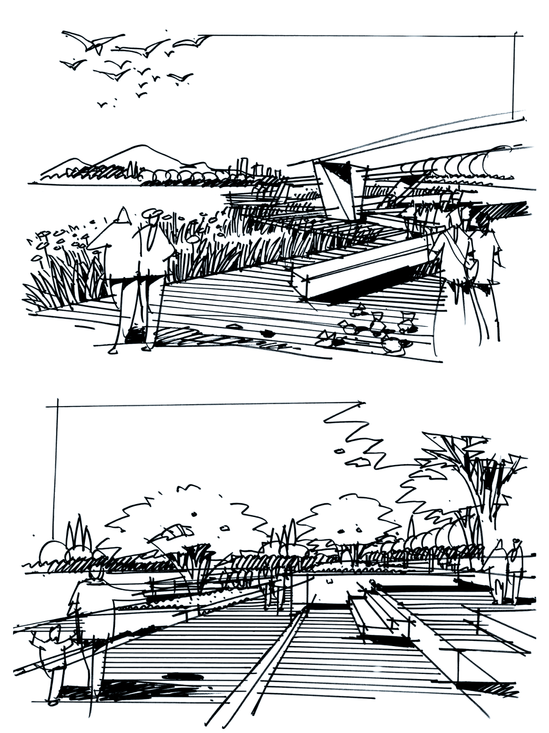 景观手绘中的透视技巧详解