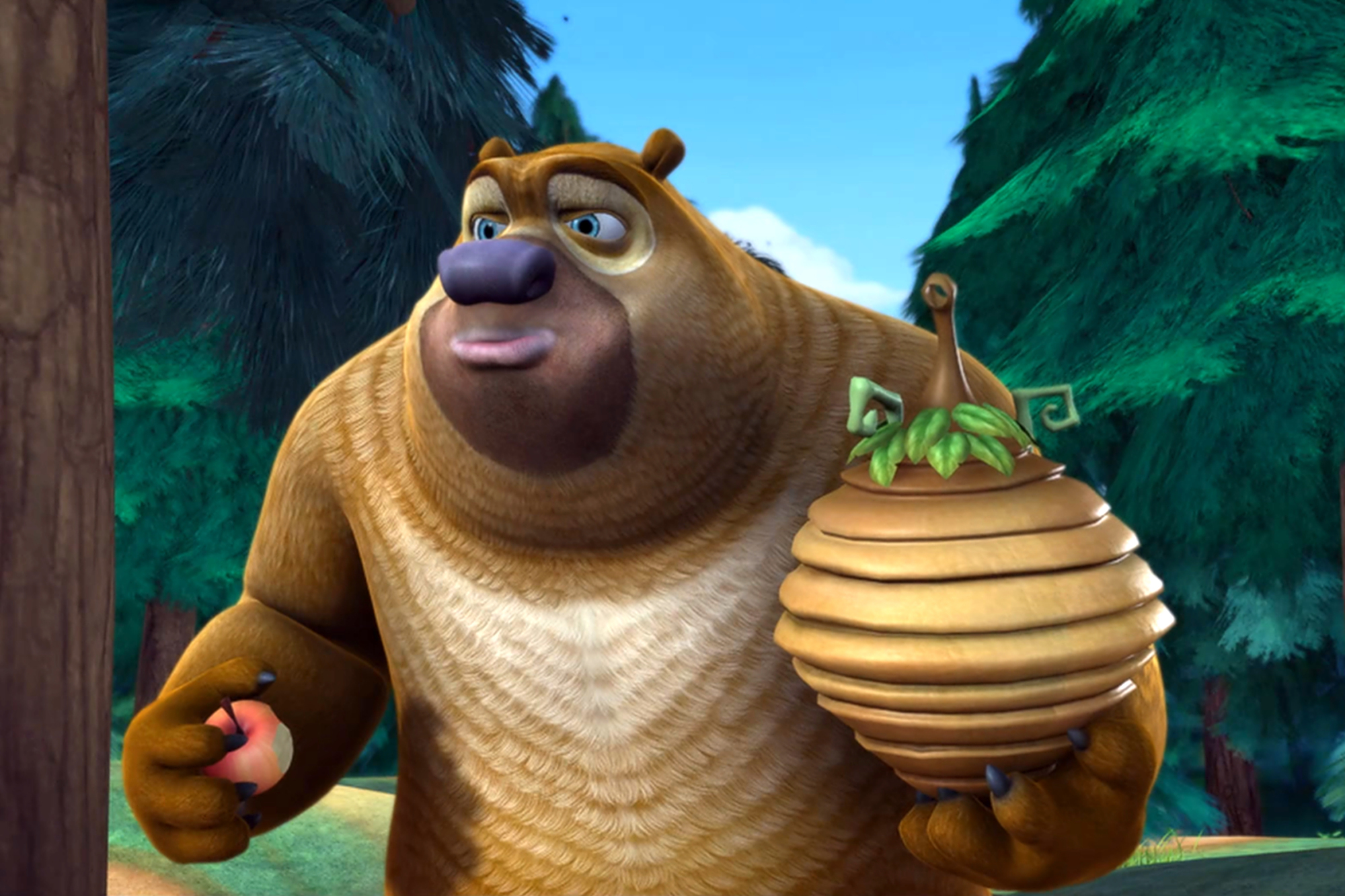 熊出没:因为砍树,就说光头强是坏人?他做的好事比砍过的树还多