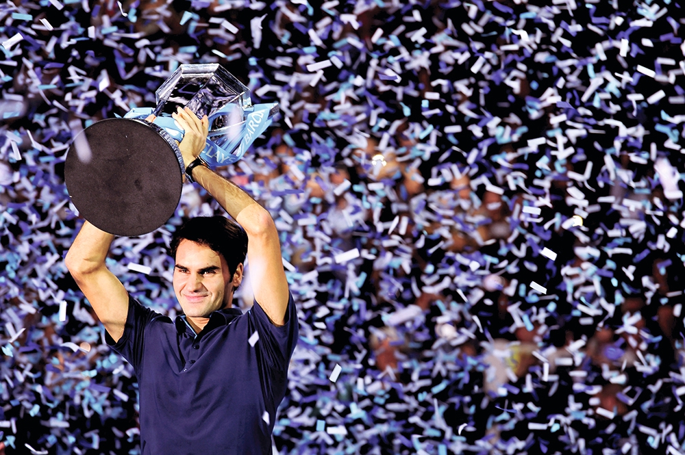 费德勒2017-2018赛季_费德勒20个大满贯冠军_费德勒:四个孩子里只有一个对网球稍微感点兴趣