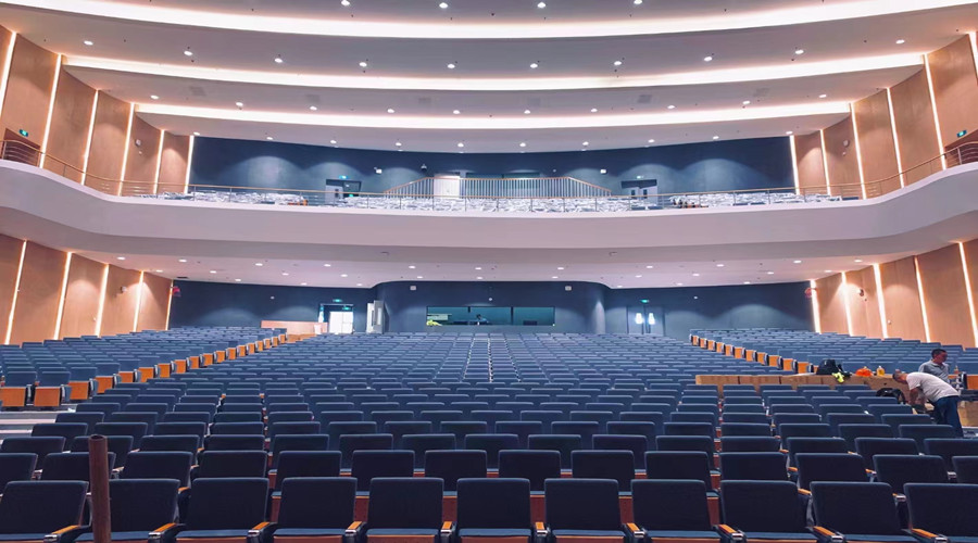 深圳光明高中园演艺中心grg构件项目顺利竣工