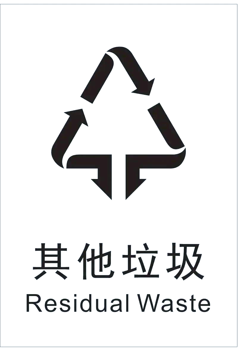 关于其他垃圾的标志与颜色在探讨有害垃圾的标志与颜色后,我们转向