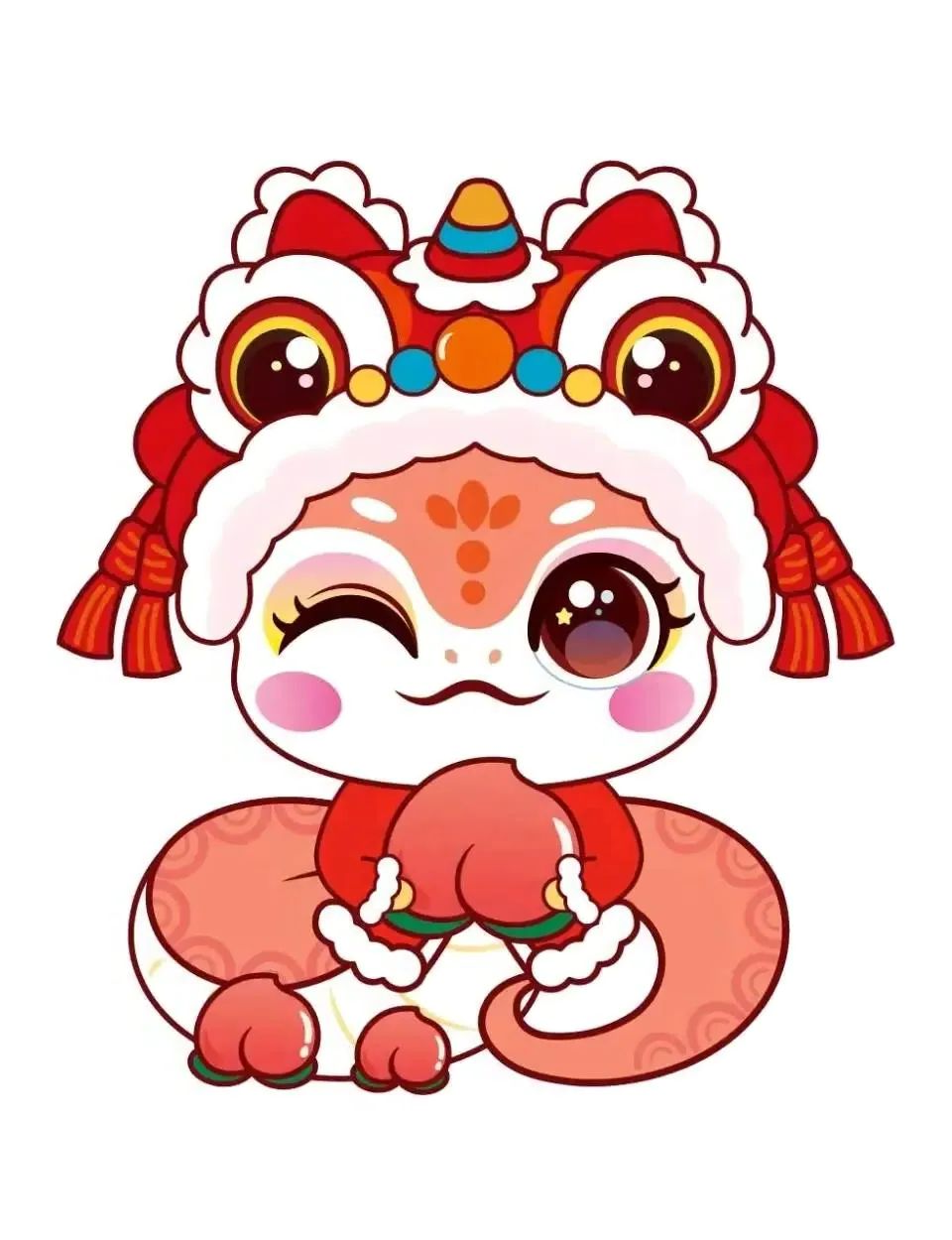 2025蛇年卡通蛇素材大赏,展现传统与现代完美融合的装饰之美