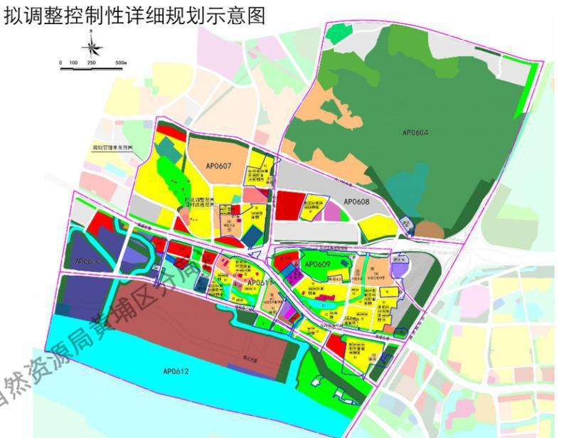 黄埔区双沙旧村改造规划调整,增加4所学校7个幼儿园