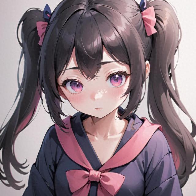 大眼萌妹分享