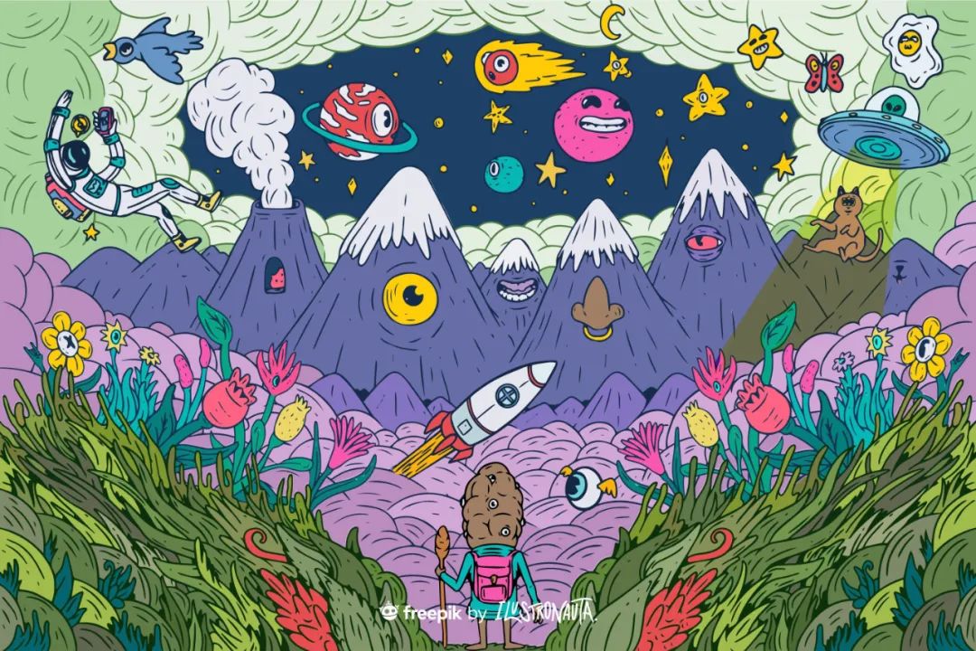 星球素材库33期:国外大神插画作品,太牛了!