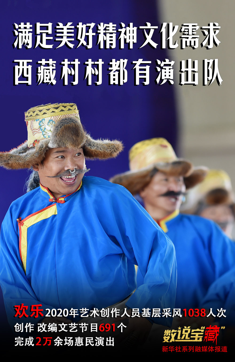 欢乐!西藏近10万文艺大军活跃在藏乡各地