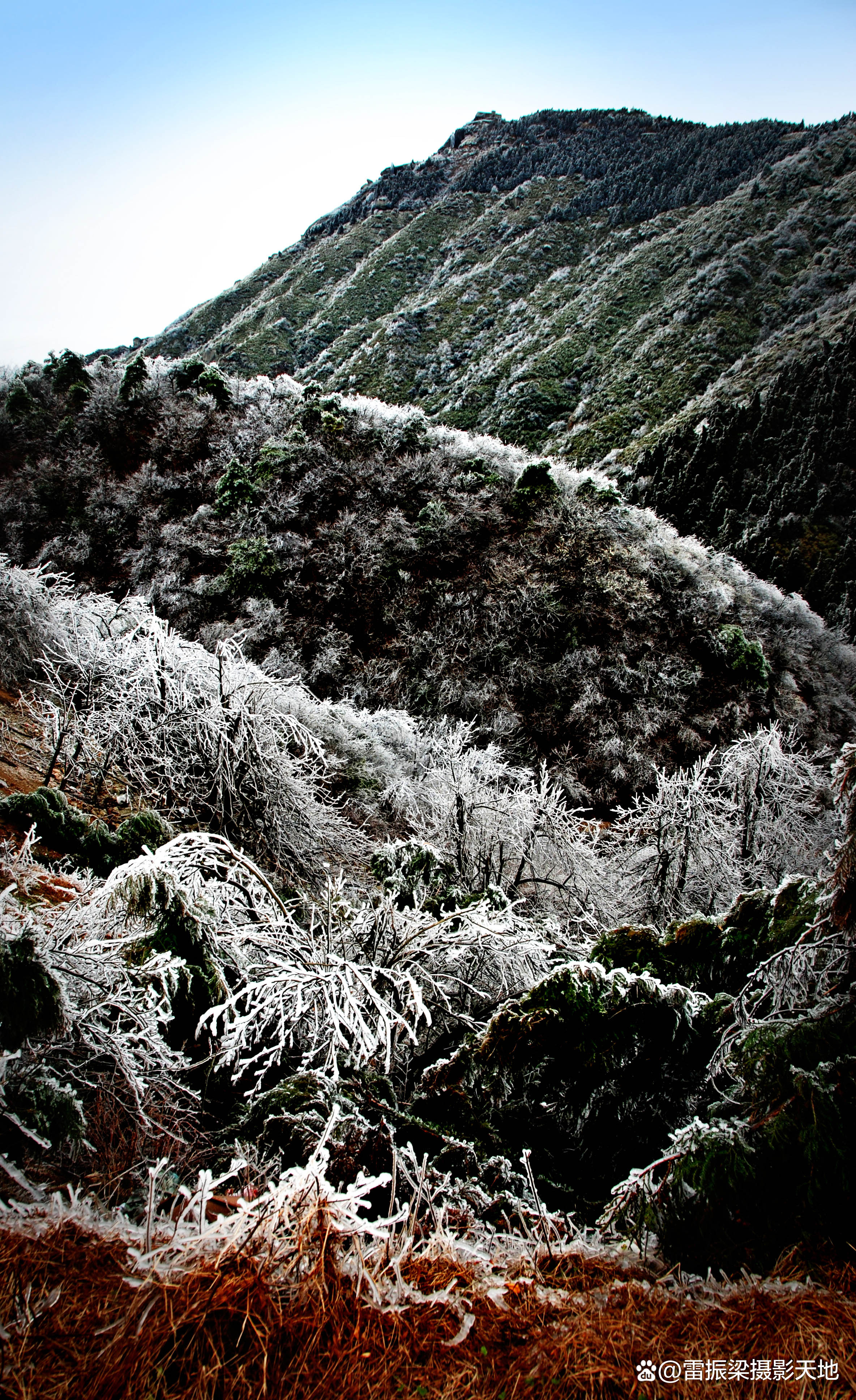 今天大雪:图赏南岳雾凇,感悟南岳晶莹剔透的冰雪雾凇传神美景!