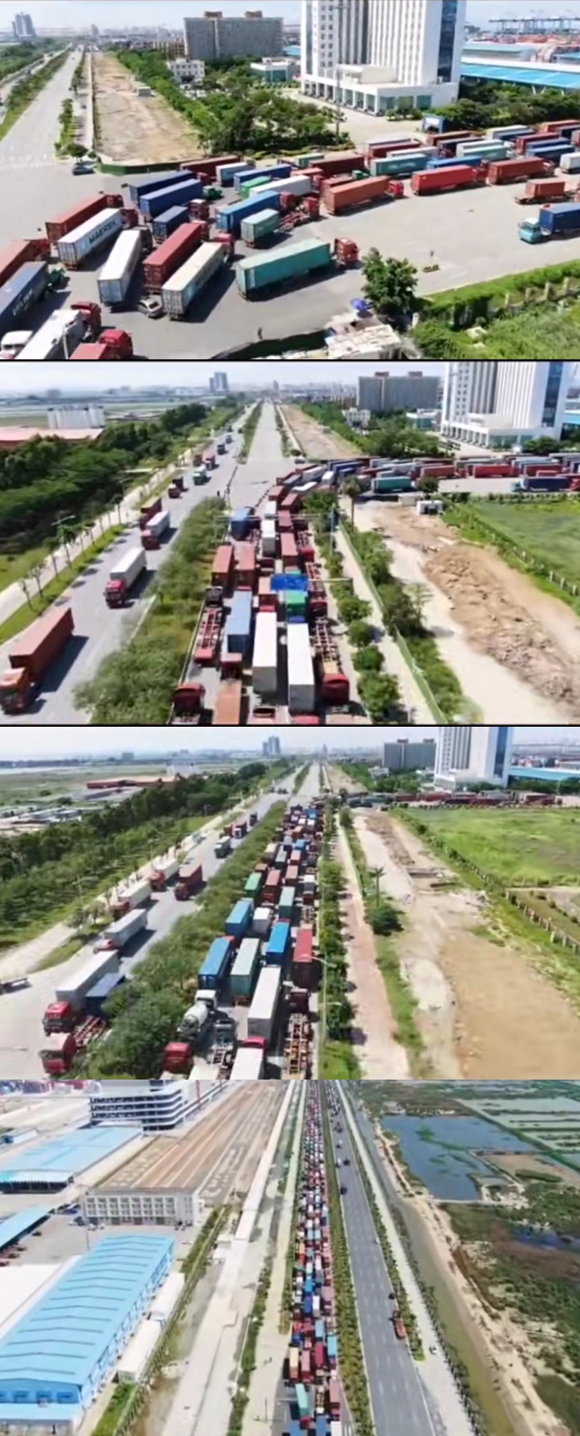 港口拥堵超十公里,拖车价格翻倍,海运成本高企,外贸订单或被放弃