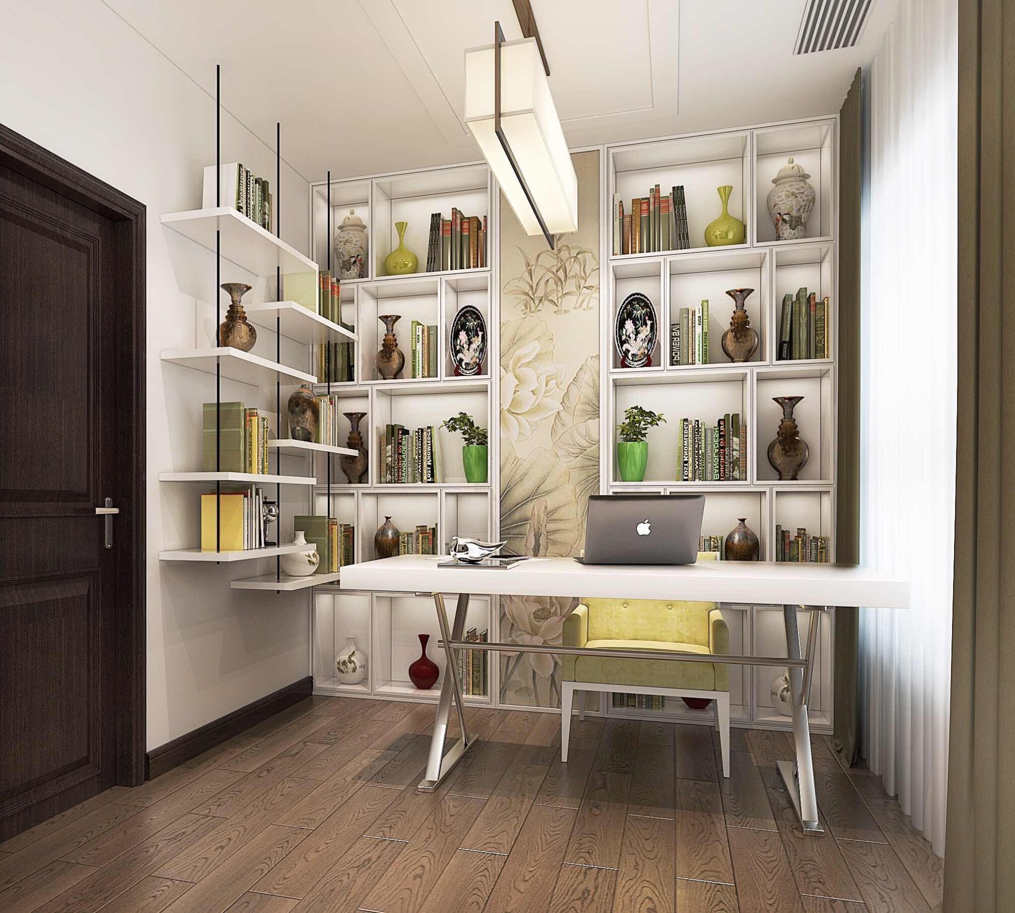 中式风格三居室装修案例,117平米的房子装修多少钱?-惠江苑装修