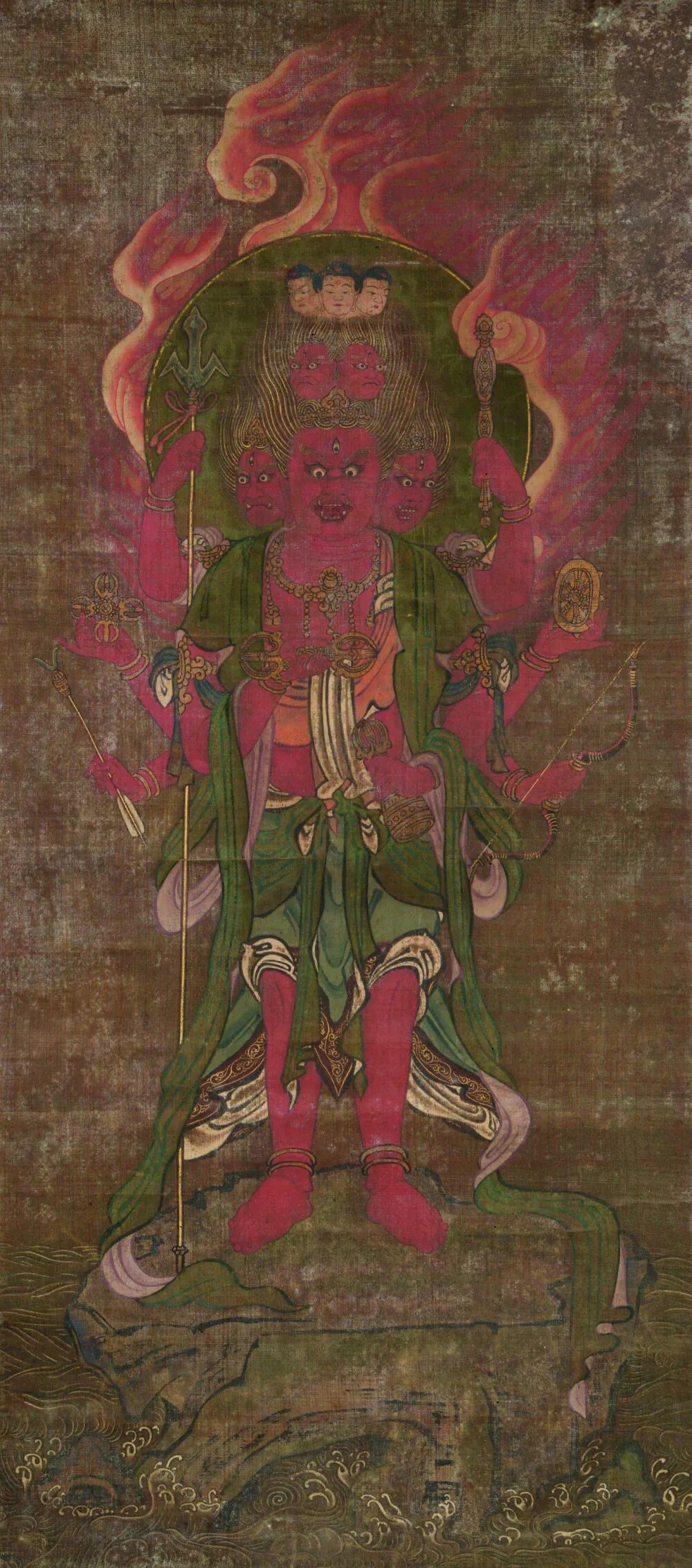 日本特有的佛教护法神三宝荒神