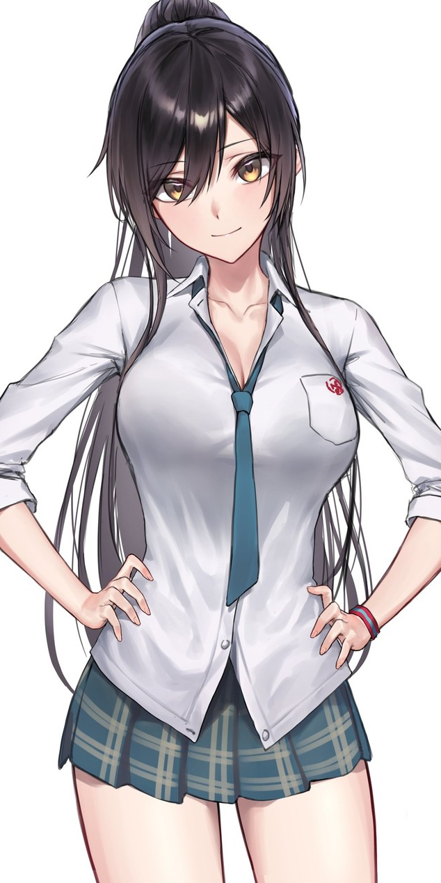 《偶像大师 shiny colors》白瀬咲耶,动漫全面屏壁纸