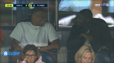 法甲巴黎主场0-0洛里昂比赛焦点瞬间_姆巴佩看台笑容分析_法甲彩经：白堡主场难胜 里昂闷战大巴黎