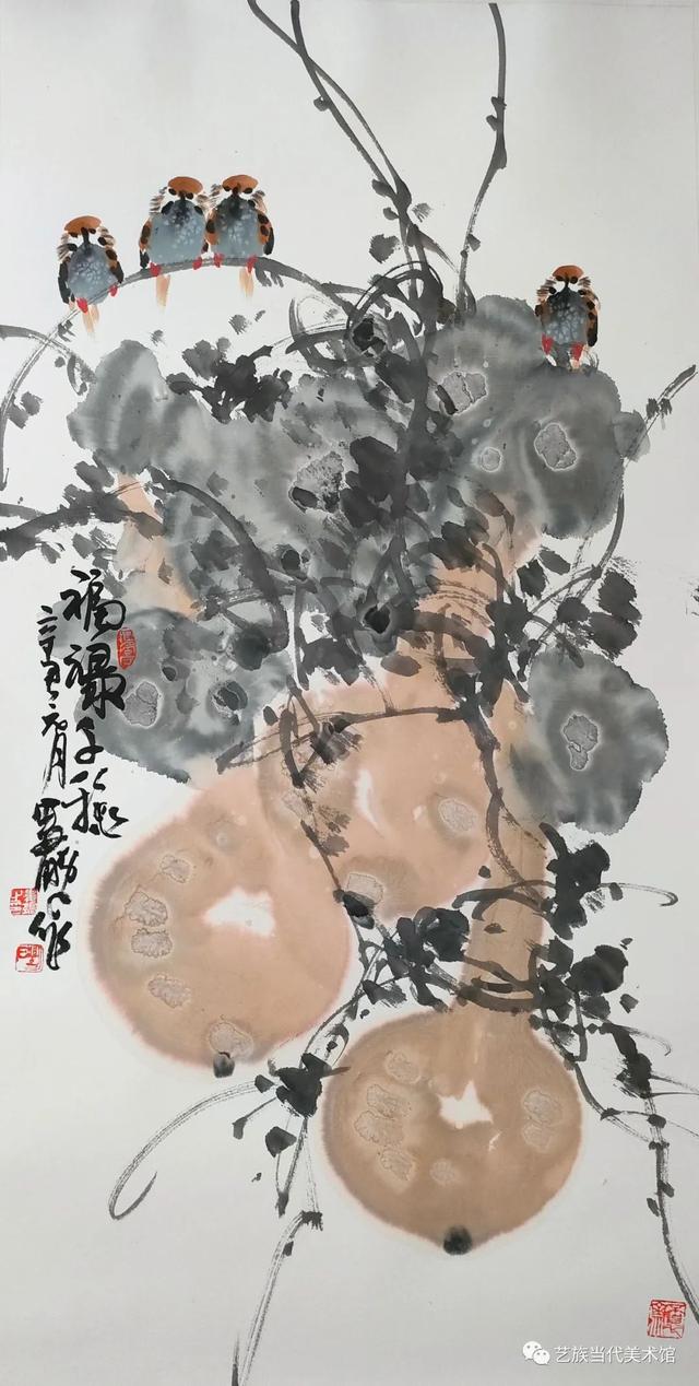 艺族分享丨中国近现代六大画鸡名家之一:娄鹏