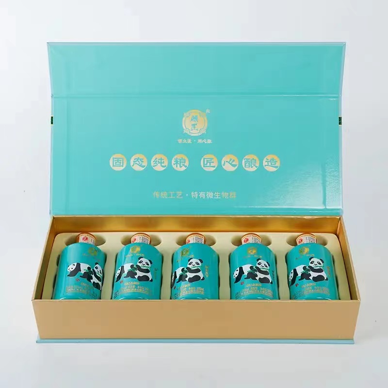 领匠·珍怀天下(熊猫酒)酱香型坤沙粮食白酒