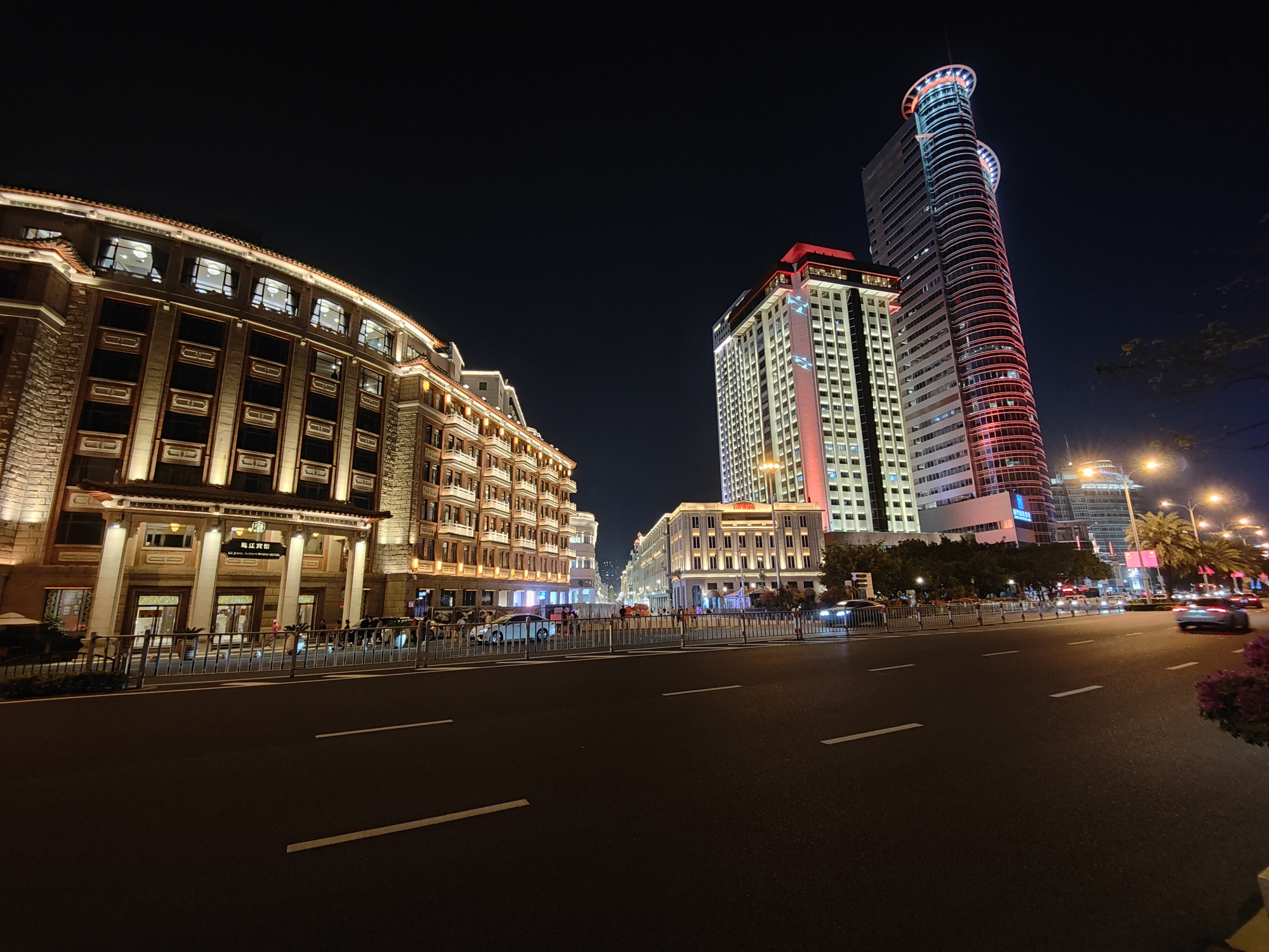 厦门鹭江道夜景