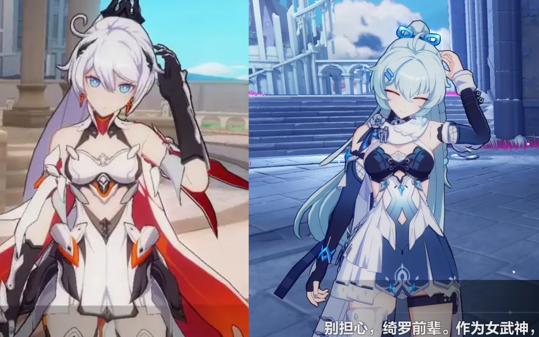 崩坏3:时雨绮罗在线cos琪亚娜,既然当不成偶像,当个女儿也挺好