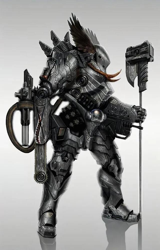 你们从来没一下见过这么超级多的机甲(战甲)