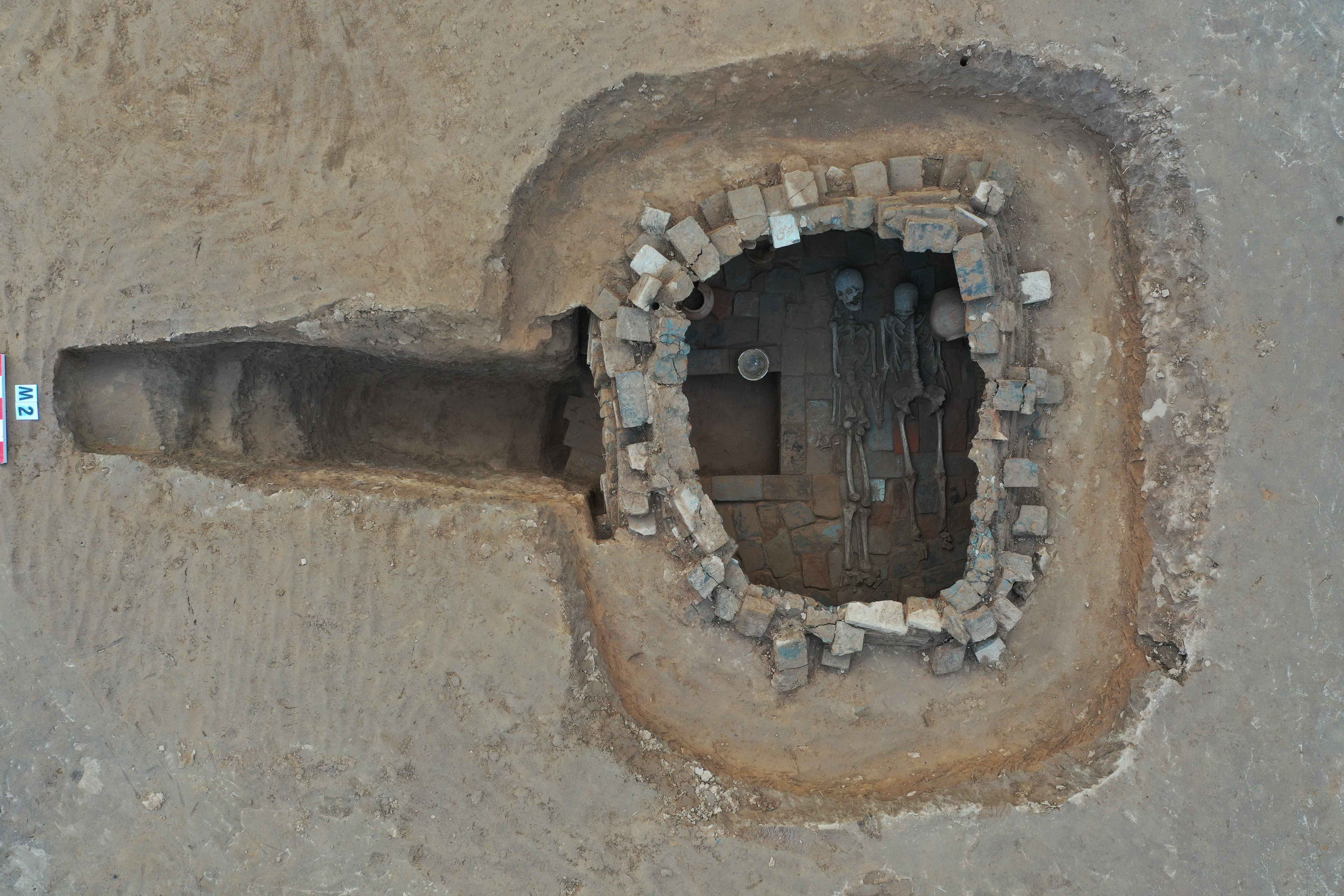 河北完成一处唐代古墓群抢救性考古发掘 共发现7座墓葬