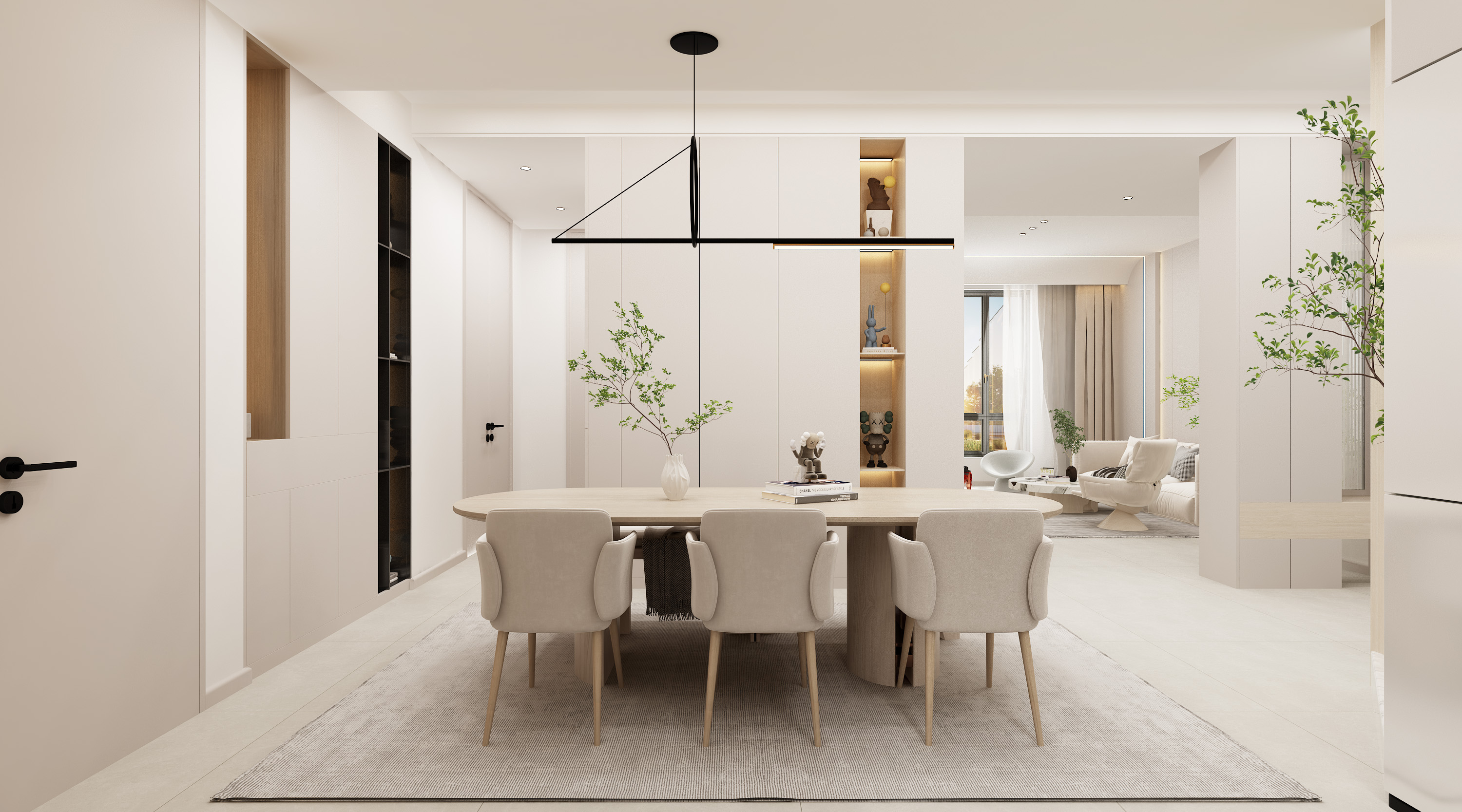 沈阳九号大宅装饰分享135㎡现代简约风格效果图