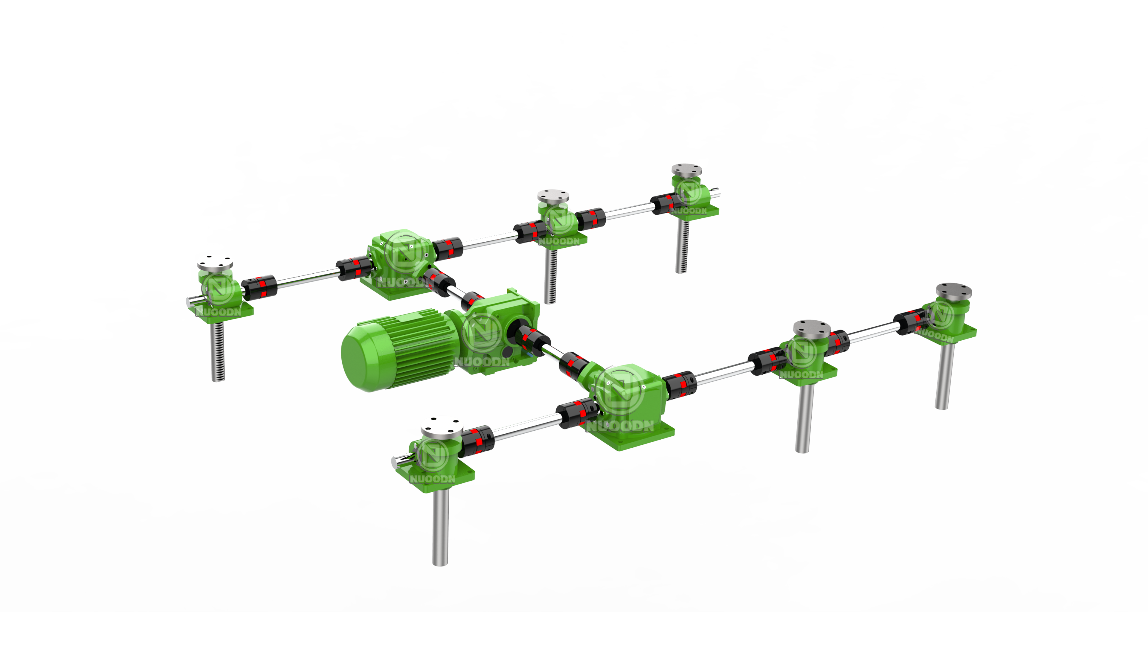 高速升降系统snj单齿面齿轮升降机