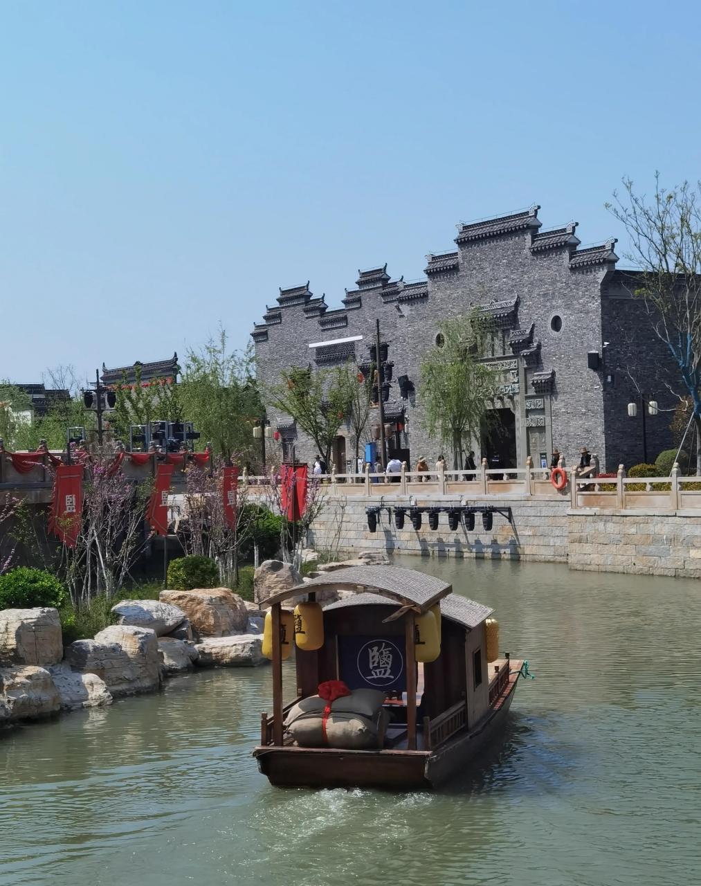 游盐城新景盐渎古镇 四月上旬,笔者与本地一群同好游览了位于盐城大洋