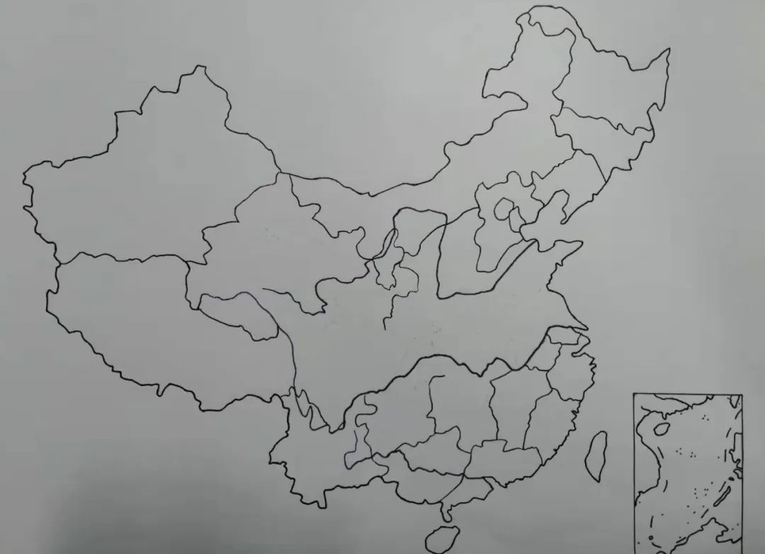 手绘地图传递爱国情怀,交华少年献礼祖国华诞