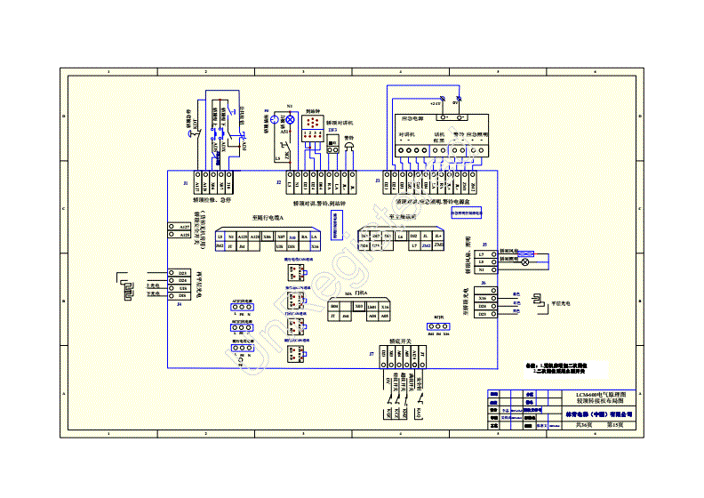 电梯线路预埋图图片