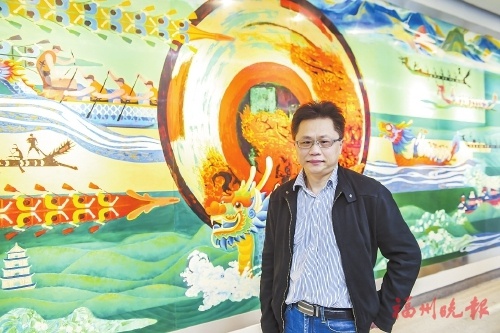 傅彤:"画"说封江之战 再现闽都风情