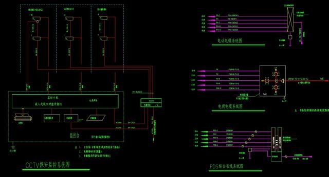 建築電氣施工圖商住樓弱電cad系統圖配電綜合佈線照明弱電平面cad