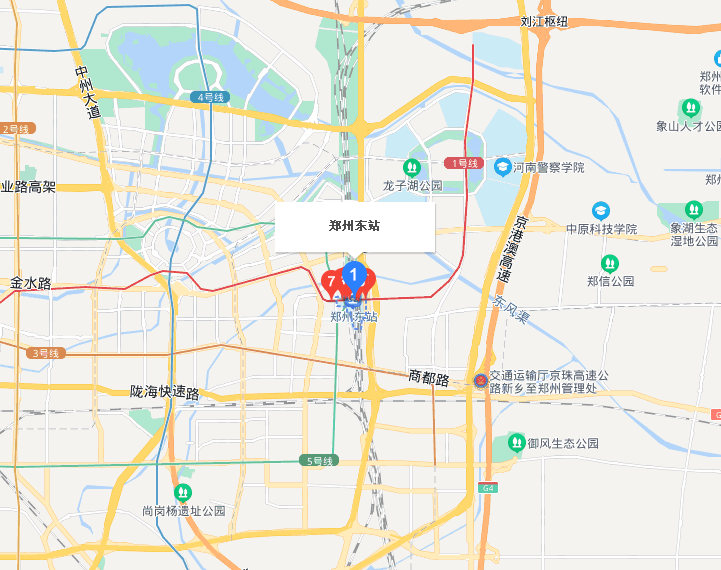 郑州市火车站地图图片