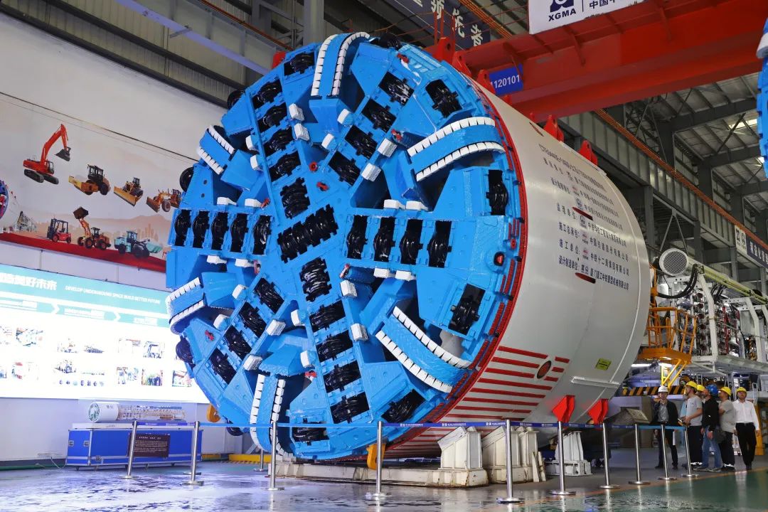 验收通过,厦门地铁首台"土压-tbm双模"盾构机今日下线