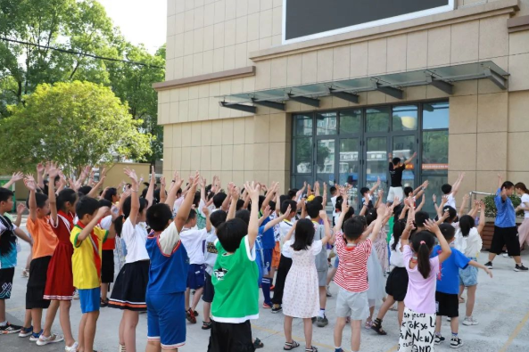 强身健体,超越自我|泽国镇第三小学暑期开展一系列早锻炼