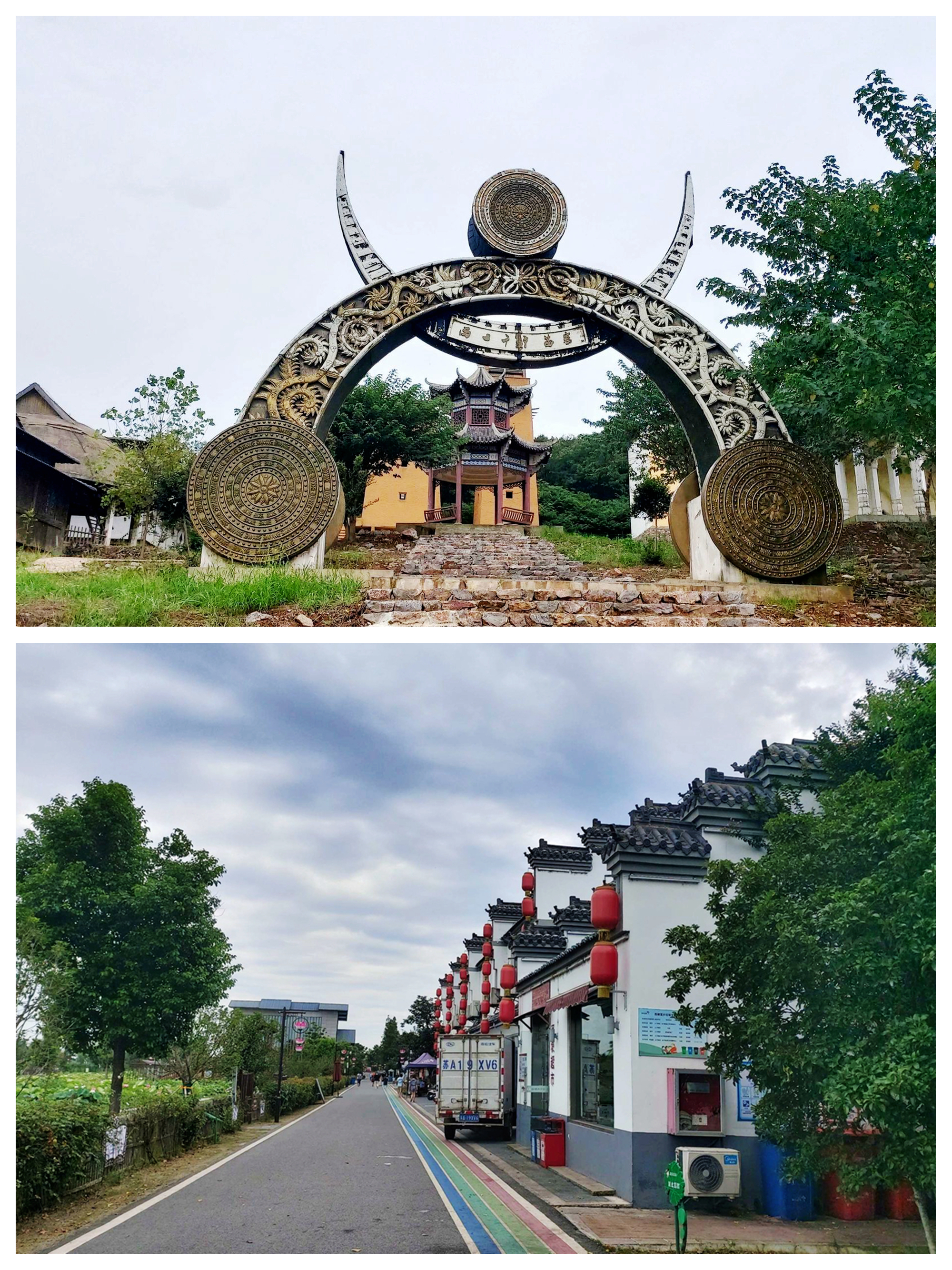 滁州长城梦世界是个影视城,看起来有点破败却另有一番沧桑味