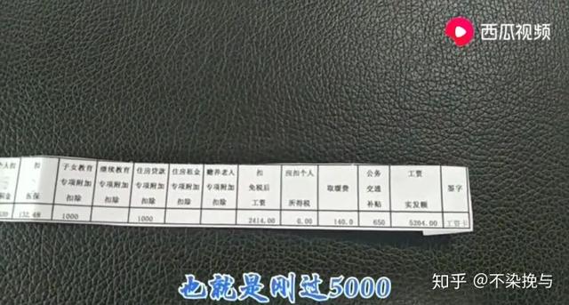 东北五线地级市正科级公务员,晒工资条了!看发到手到底有多少?