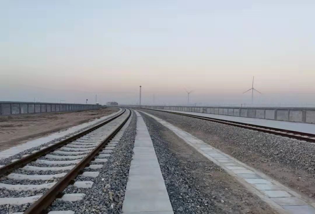 滨州北海经济开发区专用线铁路正式开通运营