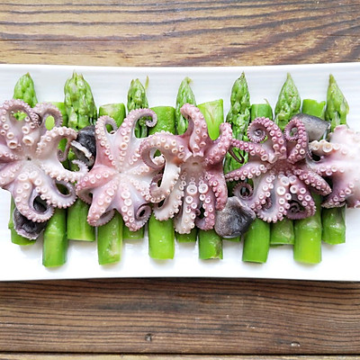 八星报喜——白灼小章鱼